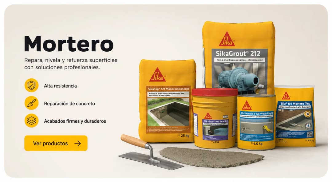 Solución Sika para reparación y protección de concreto