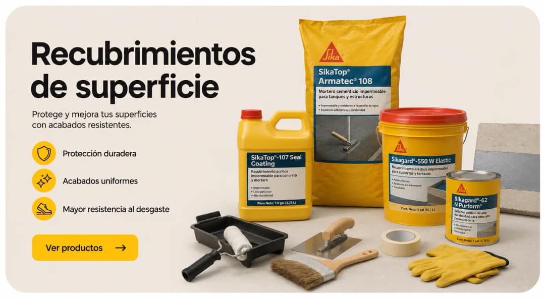 Solución Sika para pisos y recubrimientos