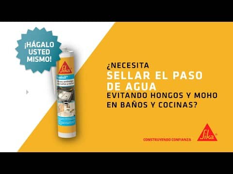 Sellar juntas en zonas húmedas - Sanisil®